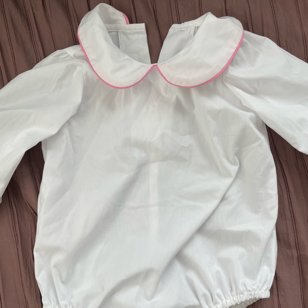 Beaufort Bonnet Co Peter Pan collar onesie